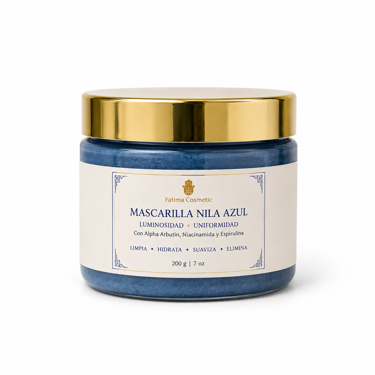 Mascarilla iluminadora de Nila Azul, Niacinamida y Alpha Arbutin