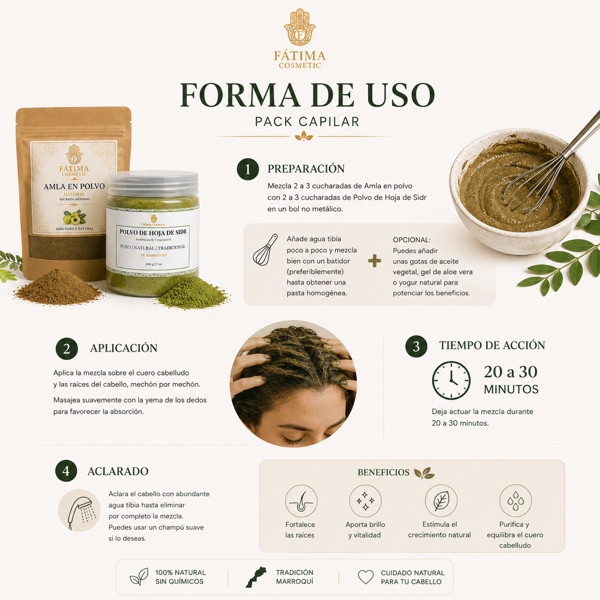 Moroccan Sidr Powder | For Skin and Hair